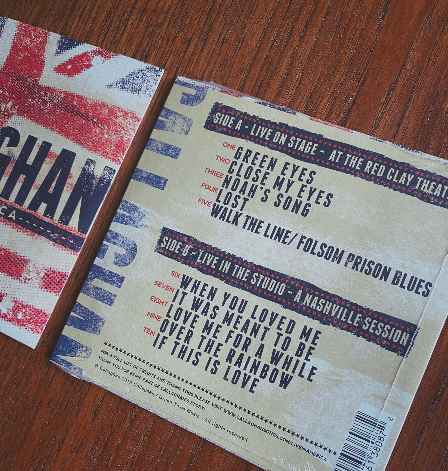 🇺🇸 LIVE IN AMERICA - CD (The final 50!)