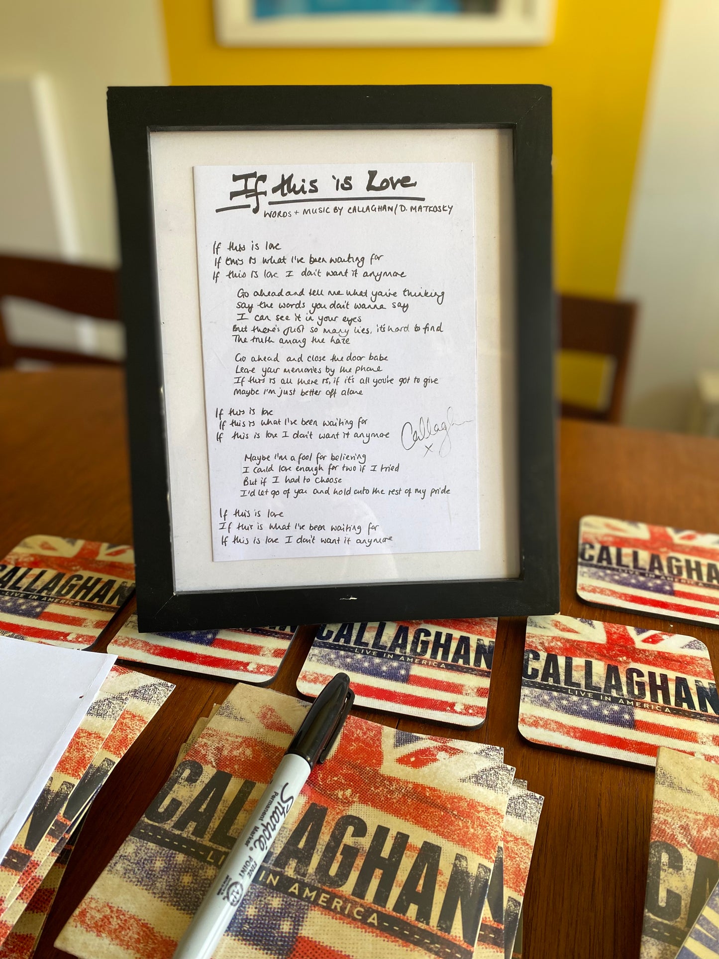 🇺🇸 LIVE IN AMERICA - CD & Lyric Bundle